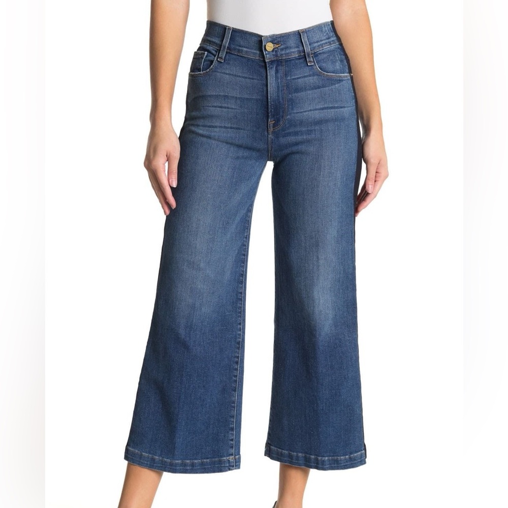 Frame Le Vintage Crop Wide Leg Jeans